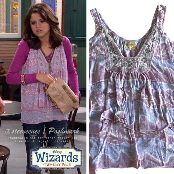 Free People Cross-Stitch Layered Tank ASO Alex Russo - Picture 2 of 9